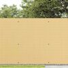 vidaXL Garden Fence Double-Sided Yellow 1,8x5 m PVC
