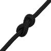vidaXL Boat Rope Full Black 0.31 " 82.0 ' Polypropylene