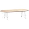 vidaXL Coffee Table Leg White Powder-coated steel Not specified