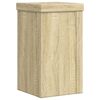 vidaXL Plant Stand Set of 2 Sonoma oak Engineered wood Small