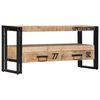 vidaXL TV Stand Mango Wood and Black