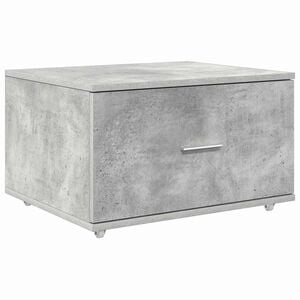 vidaXL Drawer Cabinet Gray 55 x 45 x 33.5 cm Engineered wood