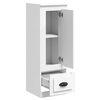 vidaXL Highboard White Engineered wood 14.2x13.8x40.7 in Highboard