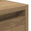 vidaXL Wall-mounted Bedside Cabinet Set of 2 Artisan Oak Engineered wood