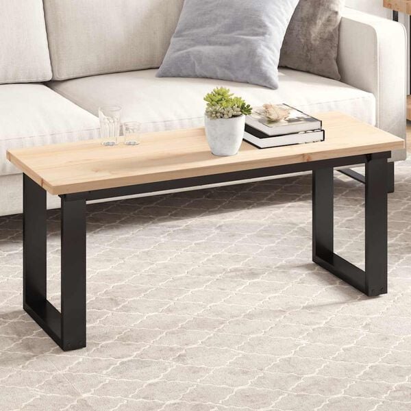 vidaXL Table Top Natural Wood Solid Pine Wood Medium Durable Table Top