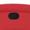 vidaXL Recliner Chair Red Faux Leather, Metal, Plywood Medium