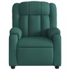 vidaXL Massage Recliner Chair Dark Green