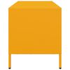 vidaXL TV Cabinet Mustard Yellow Cold-rolled Steel Medium TV Cabinet
