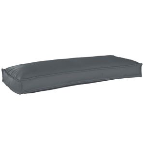 vidaXL Cushion Anthracite 39.37 x 15.75 x 3.15 in Oxford Fabric