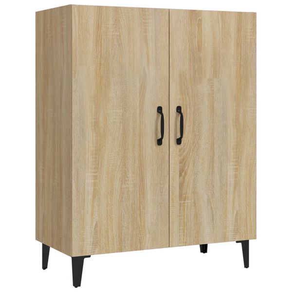 vidaXL Sideboard Sonoma oak Engineered Wood Medium Sideboard