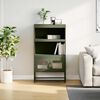 vidaXL Highboard Olive Green Cold-rolled Steel Medium Highboard