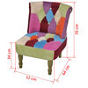 vidaXL Armchairs Blue, purple, green, pink, crimson, orange, warm white