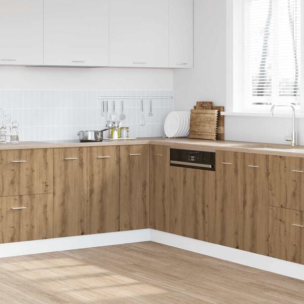 vidaXL Kitchen Cabinet Artisan Oak Engineered Wood Medium