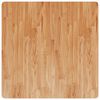 vidaXL Table Top Light brown Solid oak wood 35.4 x 35.4 in Durable