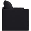vidaXL Sofa Bed Black 48.82 x 27.95 x 30.71 in Velvet