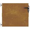vidaXL Garden Gate 33.5x49.2" Corten Steel Square Design