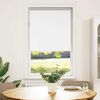 vidaXL Roller Blind White 100% Polyester, Aluminum 31.5 x 51.2 in