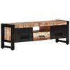 vidaXL TV Cabinet Mixed Colors Solid Reclaimed Wood 47.2 x 11.8 x 15.7 in