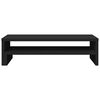 vidaXL Monitor Stand Black 21.3x8.7x5.9" Engineered Wood