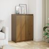 vidaXL Sideboard Honey brown Solid pine wood Medium Sideboard