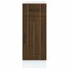 vidaXL Kitchen Base Cabinet Brown oak Engineered wood