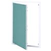 vidaXL Access Panel with Aluminum Frame and Plasterboard 11.8"x23.6"
