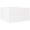 vidaXL Garden Planter White Solid pinewood 31.5 x 31.5 x 18.1 in