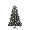 vidaXL Artificial Christmas Tree with 150 LEDs Green 59.06 in