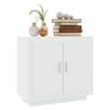 vidaXL Sideboard White Engineered Wood 31.5 x 15.7 x 29.5 in Sideboard