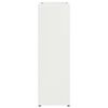 vidaXL Umbrella Stand White 15.5 x 15.5 x 49 cm Metal