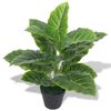 vidaXL Artificial Plant Green Plastic, Iron Wire Medium