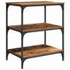 vidaXL Kitchen Trolley Old Wood 23.62 x 16.14 x 29.92 in
