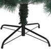 vidaXL Artificial Christmas Tree Green PET, Steel Small