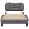 vidaXL Bed Frame Grey