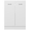 vidaXL Bottom Cabinet White Engineered wood 23.6x18.1x32.0 in