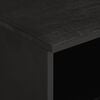 vidaXL TV Cabinet Black Solid mango wood, iron Medium TV Cabinet