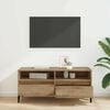 vidaXL TV Cabinet with Drawer Artisan Oak 39.37 x 13.58 x 17.52 in