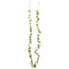 vidaXL Christmas Flower Garland White Artificial silk, PE 98.4 in long