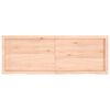 vidaXL Bathroom Countertop 55.1 x 19.7 x (0.8-2.4) " Untreated Solid Wood