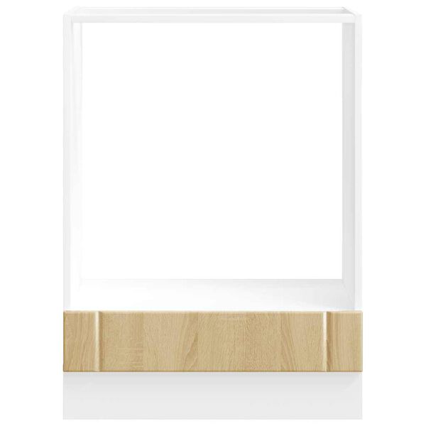 vidaXL Oven Cabinet Sonoma oak Engineered wood Compact Oven Cabinet