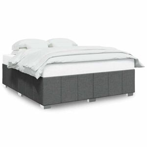 vidaXL Bed Frame Dark Grey