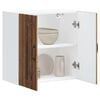 vidaXL Kitchen Wall Cabinet Old wood Engineered wood 23.6 x 12.2 x 23.6 in