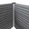 vidaXL Garden Raised Bed Grey Wood-plastic composite 59.1x39.4x21.3 in