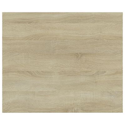vidaXL Bookshelf Boards 4 pcs Sonoma Oak 23.6"x19.7"x0.6" Engineered Wood
