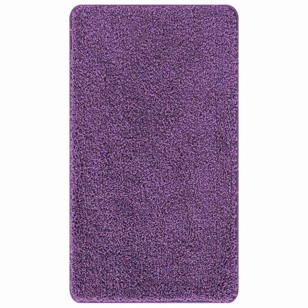 vidaXL Anti-slip Bath Mat Purple 27.6" x 47.2" PP