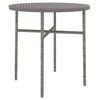 vidaXL Garden Dining Set Grey, Dark Grey