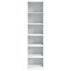 vidaXL Highboard White Engineered wood Tall Highboard Rectangular