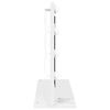 vidaXL Vanity Mirror with Mirror White 23.62 x 17.72 x 7.09 in