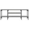 vidaXL TV Cabinet Grey Sonoma Engineered wood, Iron Large TV Cabinet