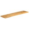 vidaXL Table Top Natural Wood Solid Mango Wood 63.0 x 15.7 in Table Top